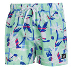 adidas - Short de bain CLX 3" à imprimé floral saisonnier pour homme (HT2120)