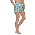adidas - Short de bain CLX 3" à imprimé floral saisonnier pour homme (HT2120)