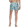 adidas - Short de bain CLX 3" à imprimé floral saisonnier pour homme (HT2120)