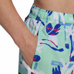 adidas - Short de bain CLX 3" à imprimé floral saisonnier pour homme (HT2120)