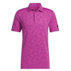 adidas - Polo de golf à manches courtes Space Dye (HS1122)