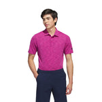 adidas - Polo de golf à manches courtes Space Dye (HS1122)