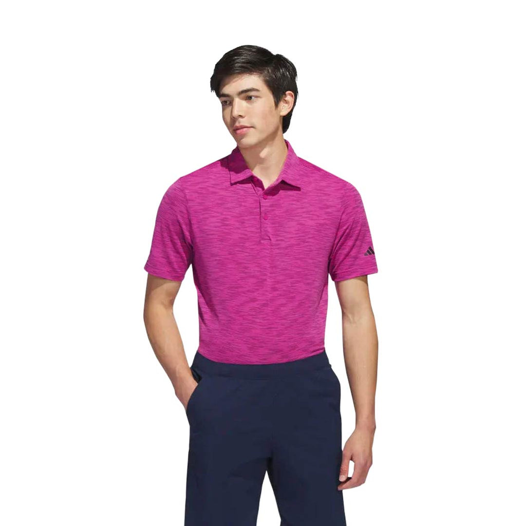adidas - Men's Space Dye Golf Short Sleeve Polo (HS1122)