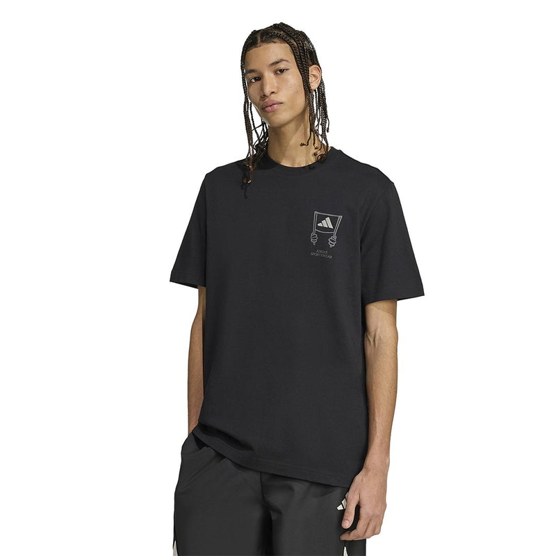 adidas - Men's Stadium Crowd Loose Graphic T-Shirt (JX7474)