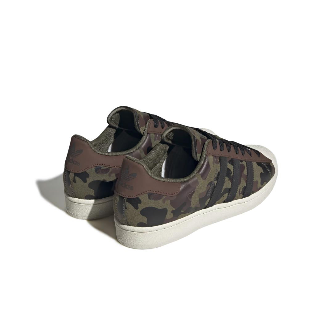 adidas camo superstar trainers