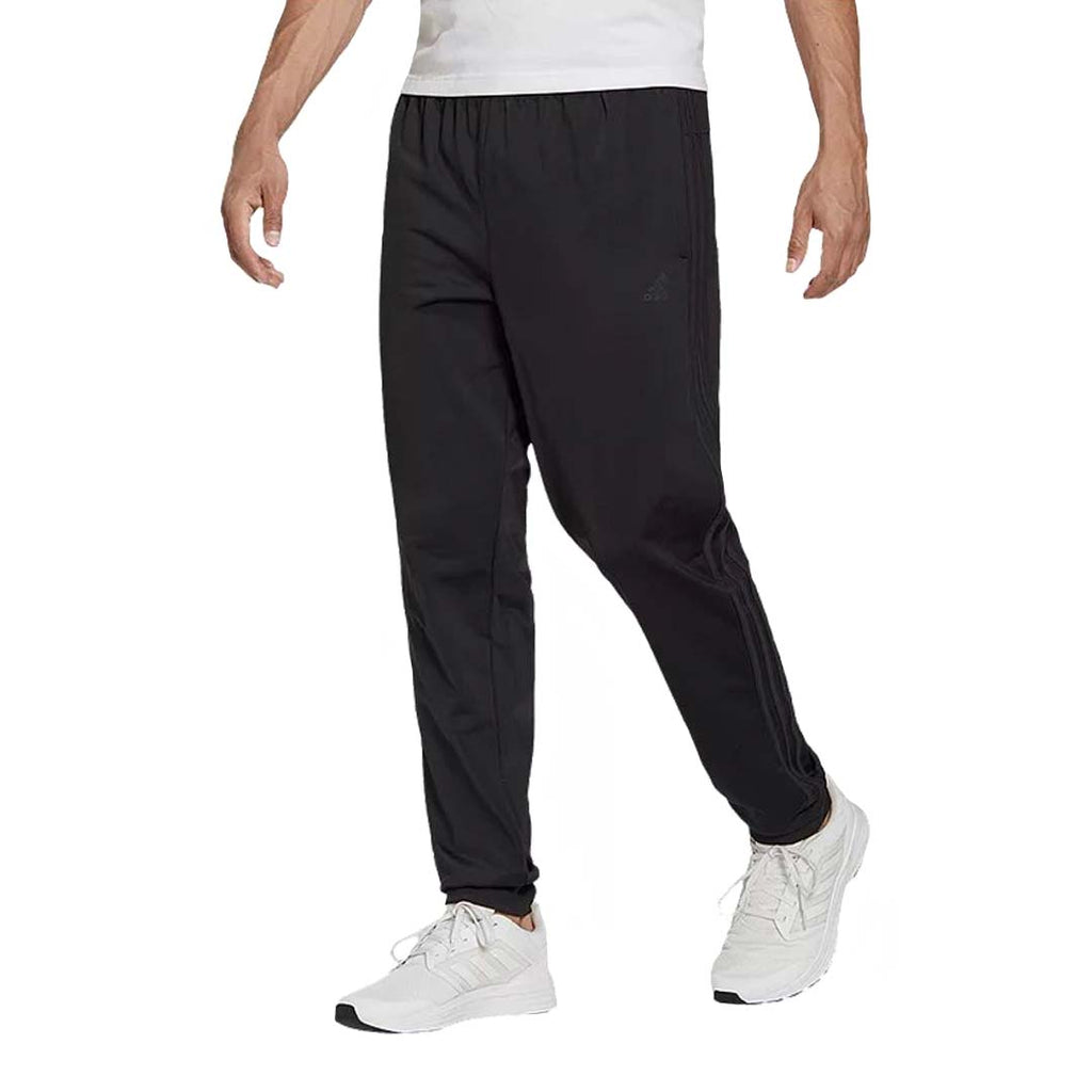 adidas - Pantalon de survêtement fuselé à 3 bandes pour hommes (H46107) 