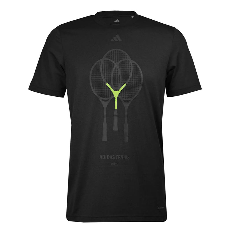 adidas - Men's Tennis 3 Rackets Graphic T-Shirt (JJ1410)