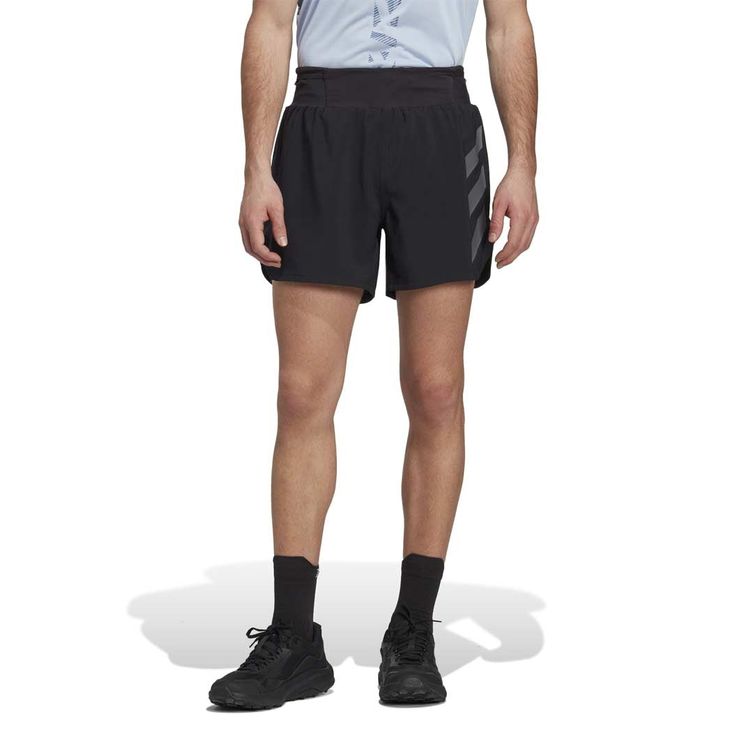 adidas - Men's Terrex Agravic Trail Running Shorts (HT9395 5IN