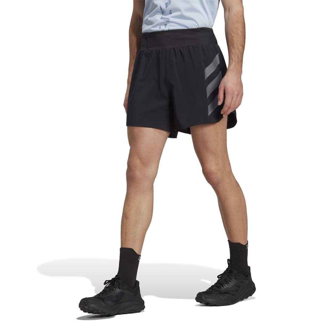 adidas - Men's Terrex Agravic Trail Running Shorts (HT9395 5IN