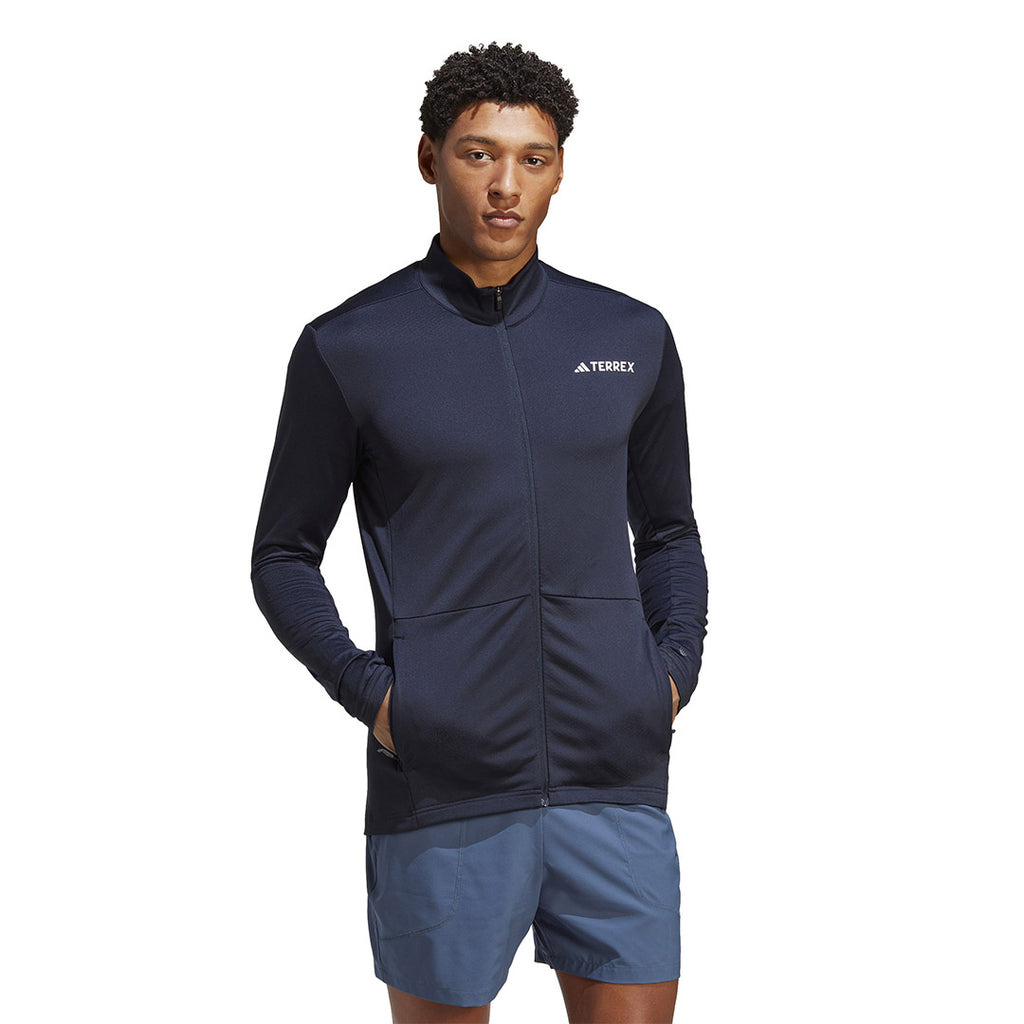 adidas - Veste polaire Terrex Multi Zip Front pour homme (HN5473) 