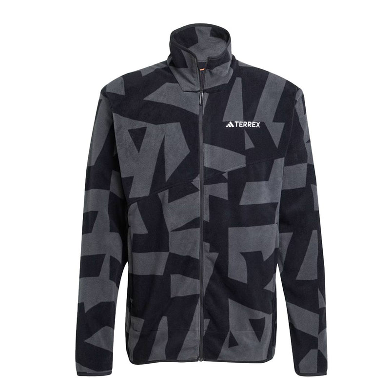 adidas - Men's Terrex Multi Printed Full Zip Fleece Jacket (JY4814)