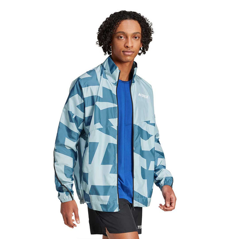 adidas - Men's Terrex Multi Printed Wind Jacket (JD8430)