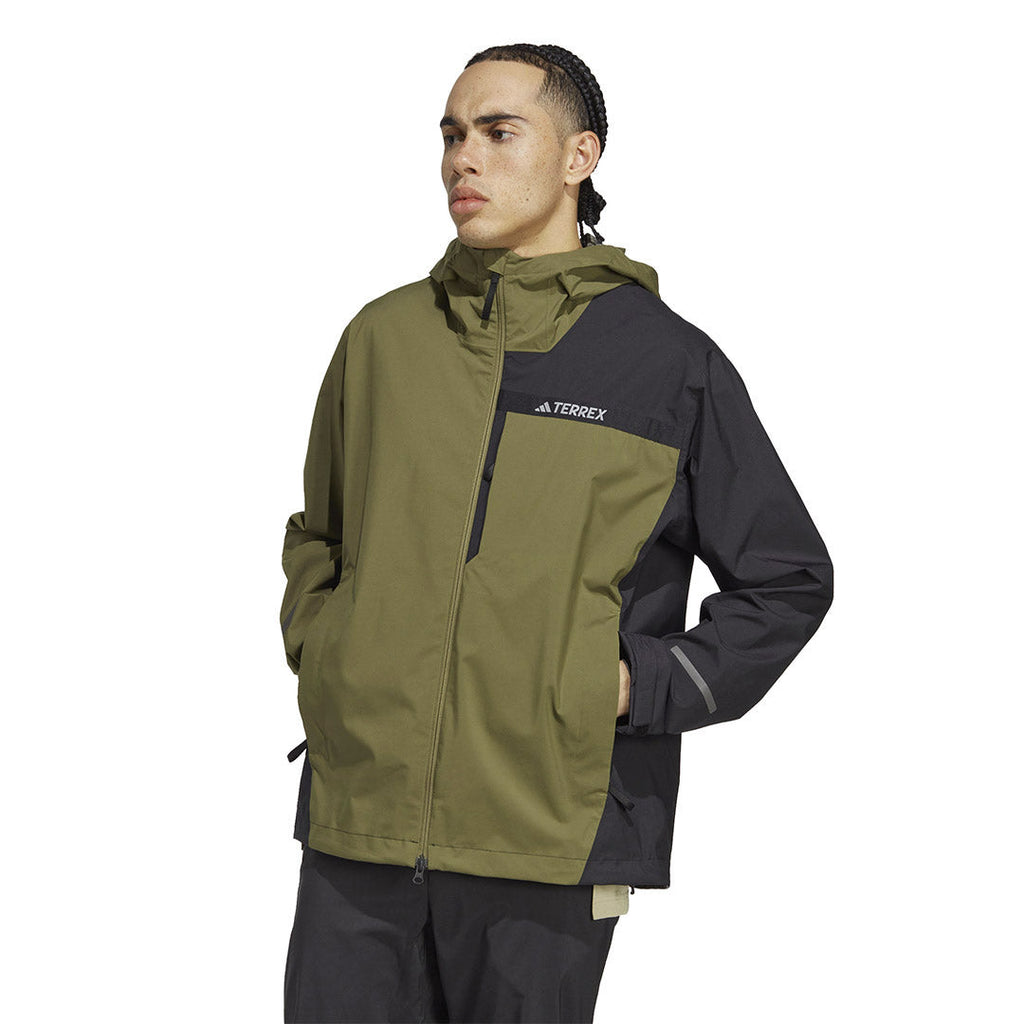 adidas - Veste de pluie Terrex Multi RAIN.RDY 2,5 couches pour homme (HM4049) 