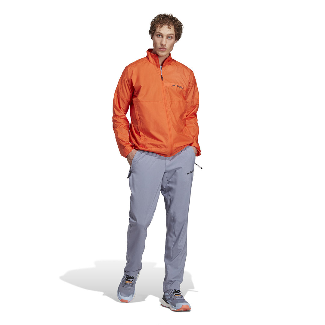 Adidas orange jacket mens store