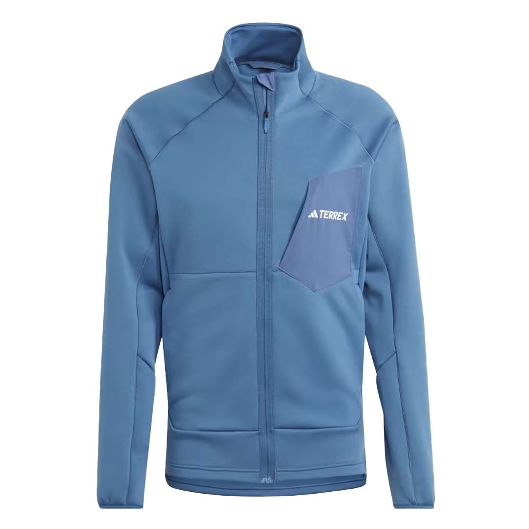 adidas - Men's Terrex Xperior Medium Fleece Full Zip Jacket