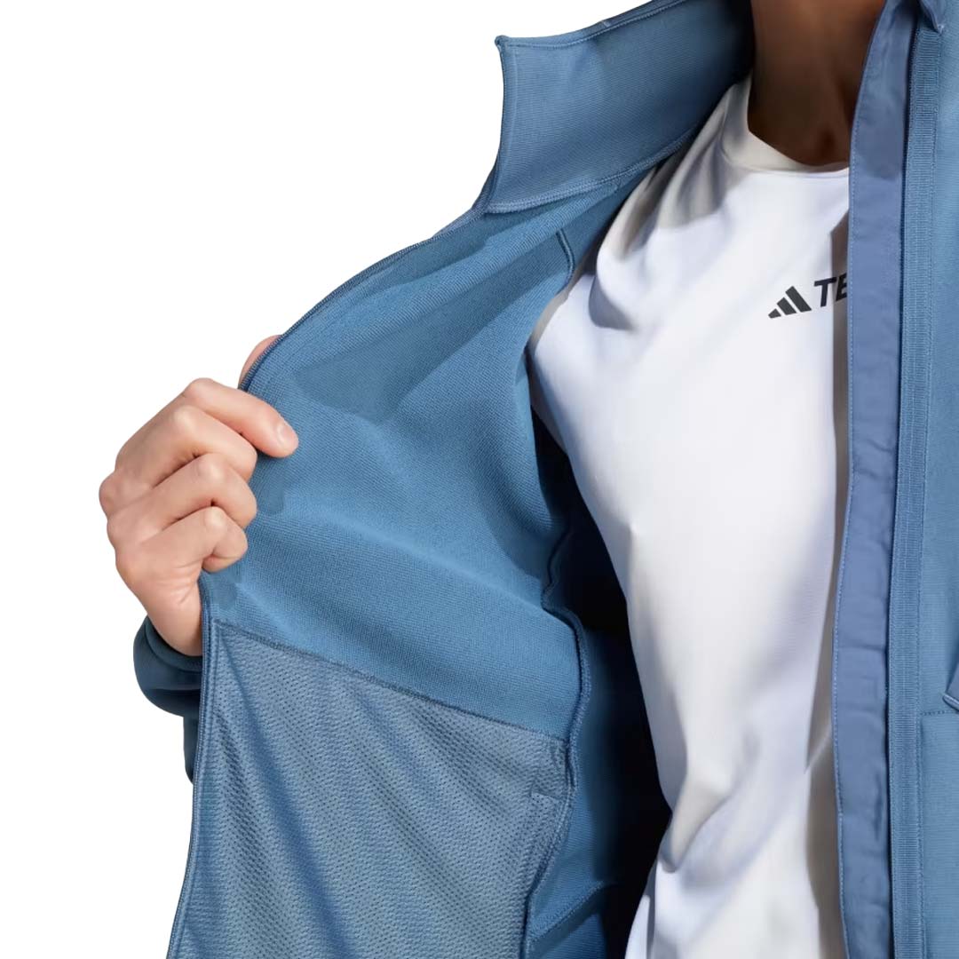 BEE  adidas - Men's Terrex Xperior Medium Fleece Full Zip Jacket