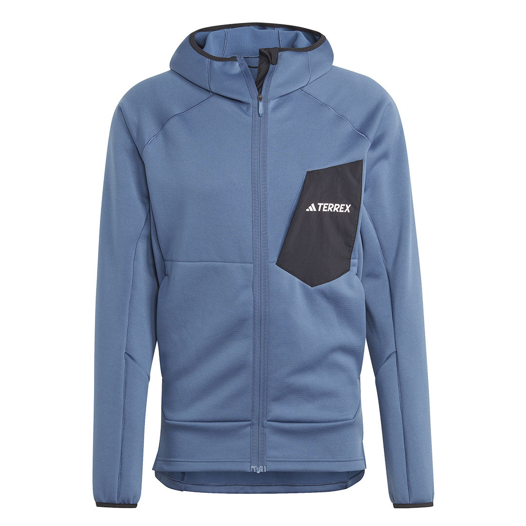 adidas - Men's Terrex Xperior Medium Fleece Hooded Jacket (IP4143