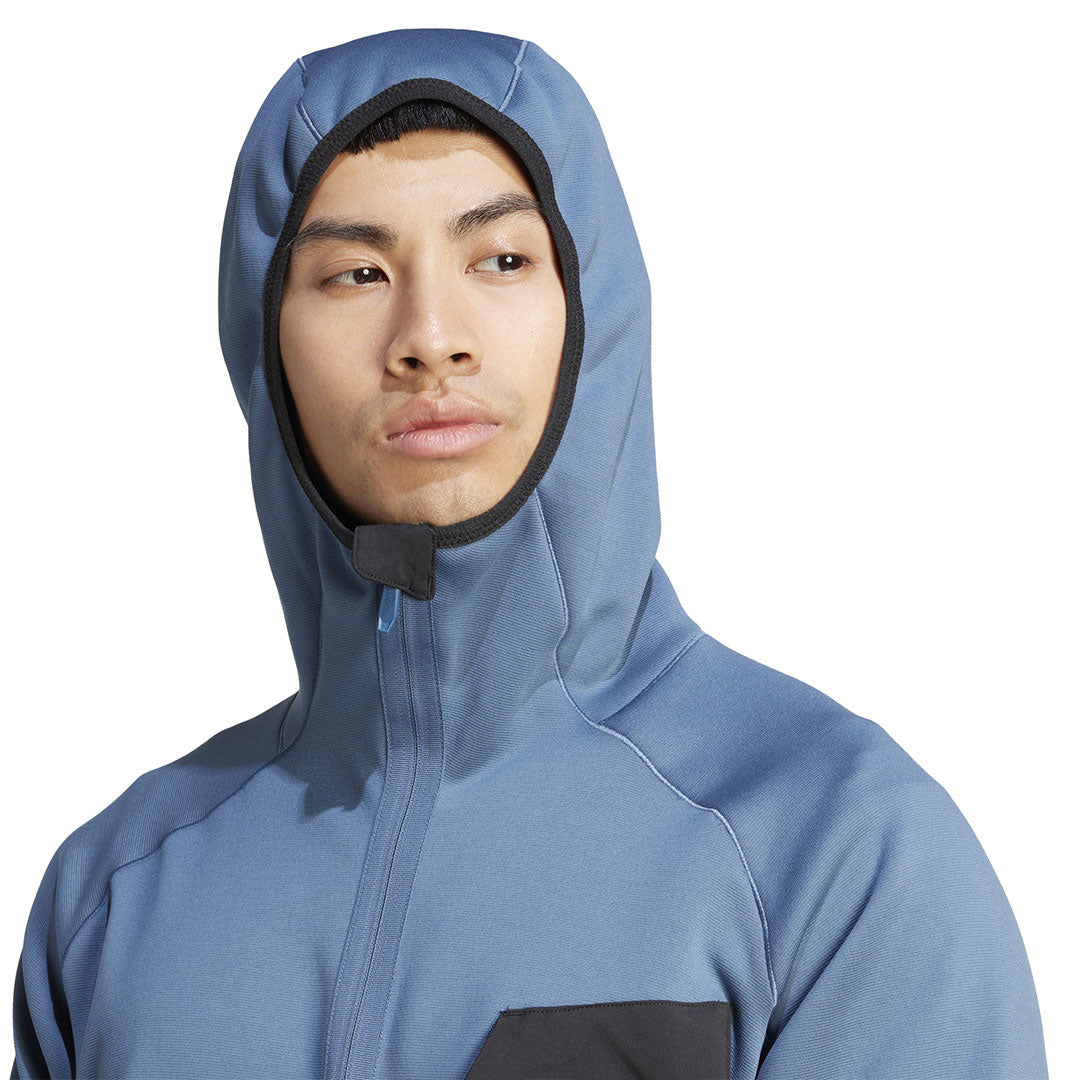 adidas - Men's Terrex Xperior Medium Fleece Hooded Jacket (IP4143