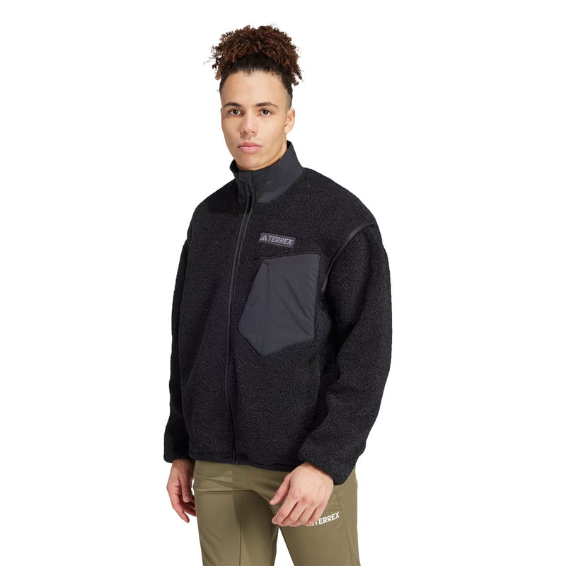adidas - Men's Terrex Xploric High Pile Fleece Jacket (IZ4995)
