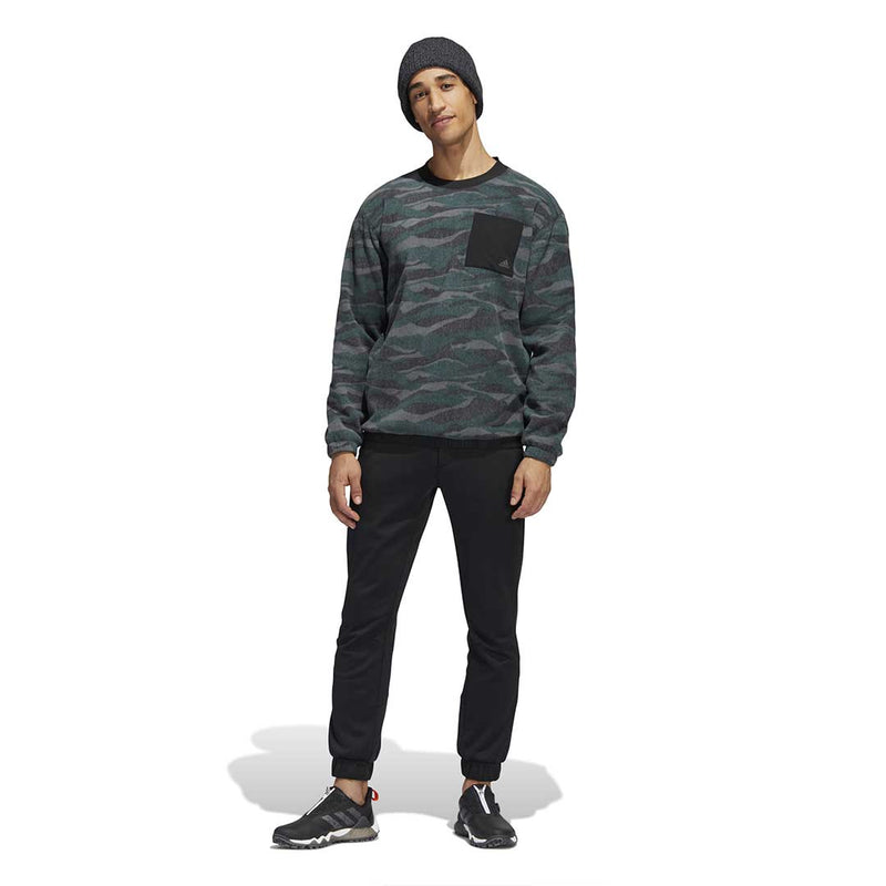 adidas - Men's Texture Print Crew Sweatshirt (HF6523)
