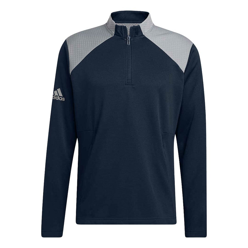 adidas - Men's Textured 1/4 Mixed Media Pullover (GR4472)