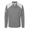adidas - Men's Textured 1/4 Mixed Media Pullover (H51235)