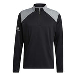 adidas - Men's Textured 1/4 Mixed Media Pullover (H62281)