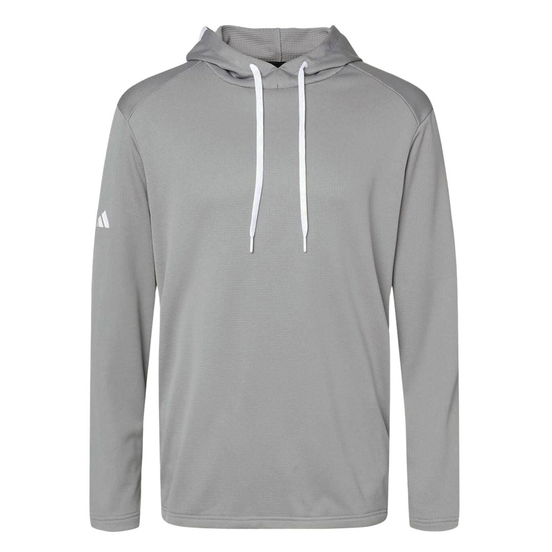 adidas - Men's Textured Midweight Hoodie (GU3939 GRY)