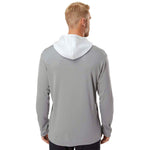 adidas - Men's Textured Midweight Hoodie (GU3939 GRY)