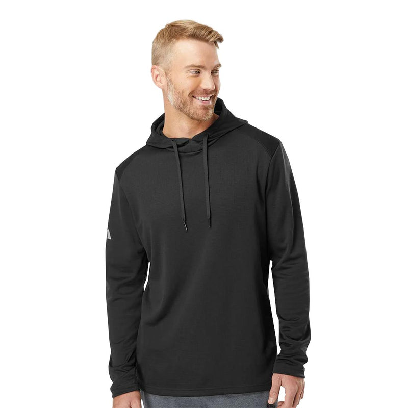 adidas - Men's Textured Mixed Media Hoodie (GR4469)