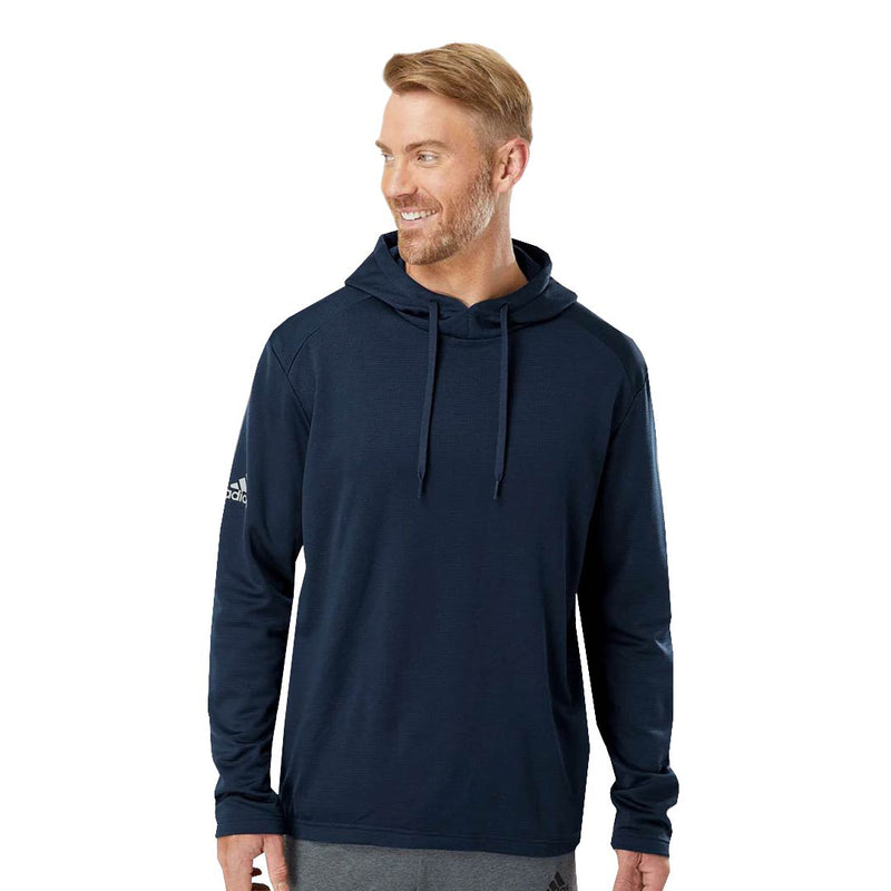 adidas - Men's Textured Mixed Media Hoodie (GR4470)