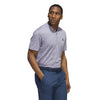 adidas - Men's Textured Stripe Golf Polo (HF9046)