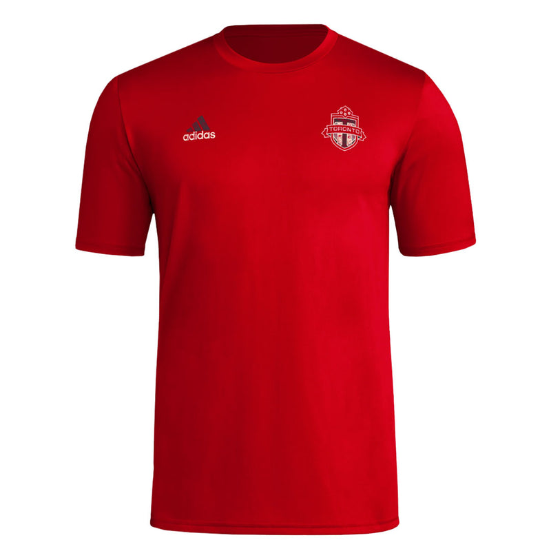 adidas - T-shirt d'avant-match à manches courtes pour homme du Toronto FC (IP0900)