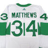 adidas - Men's Toronto Maple Leafs Auston Matthews St. Pats' Jersey (HE1160)