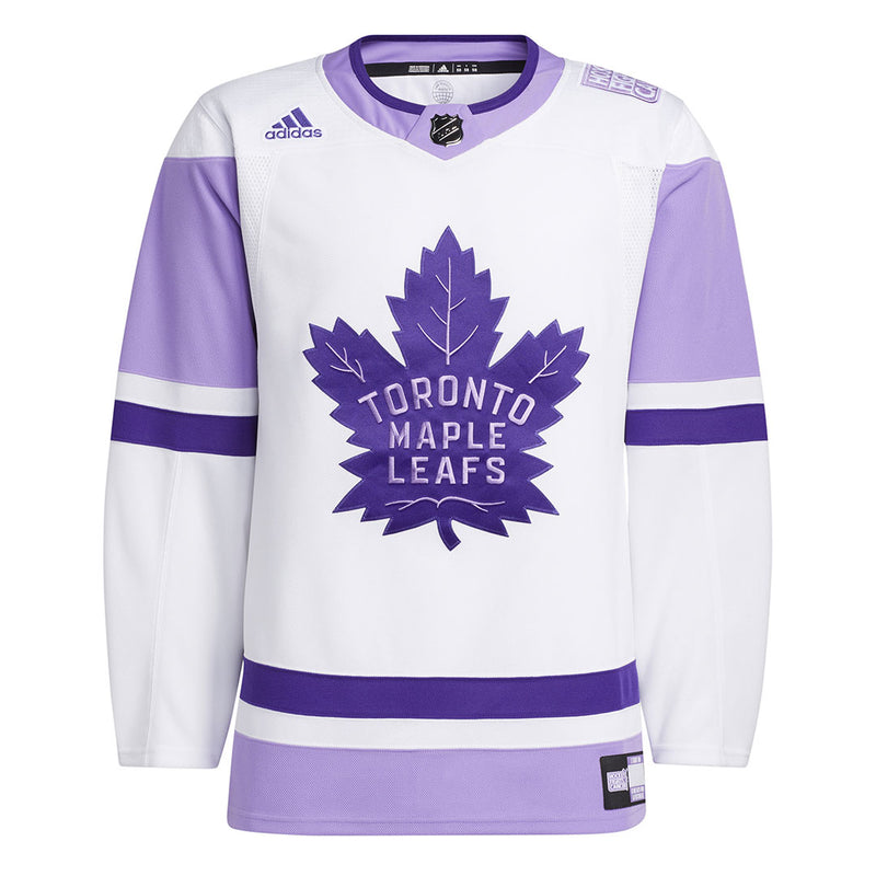 adidas - Men's Toronto Maple Leafs Hockey Fights Cancer Jersey (HB1755)
