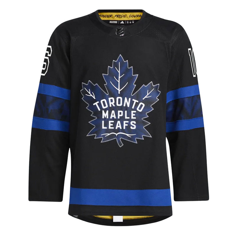 adidas - Men's Toronto Maple Leafs x Drew House Mitch Marner Third Authentic Pro Jersey (H60060)