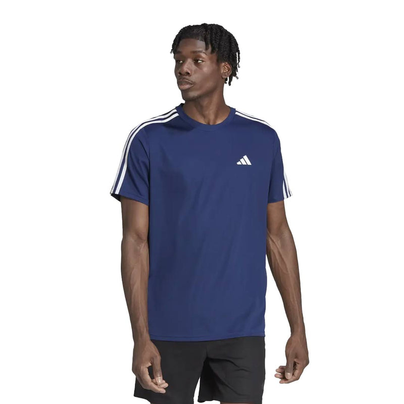 adidas - Men's Train Essentials 3-Stripes Training T-Shirt (IB8152)