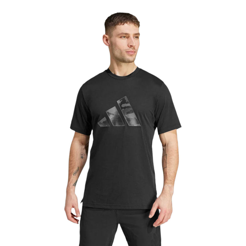 adidas - Men's Train Essentials Camo Graphic Logo T-Shirt (IS6151)