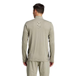 adidas - Men's Train Essentials Camo Training 1/4-Zip T-Shirt (IW8495)