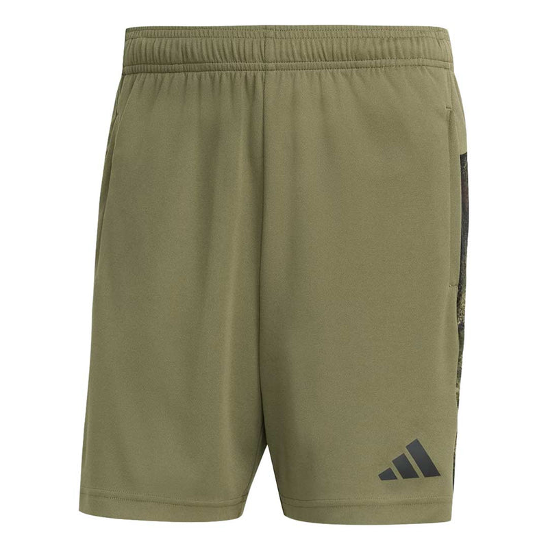 adidas - Men's Train Essentials Seasonal 7 Inch 3-Stripes Shorts (JW9709-7IN)