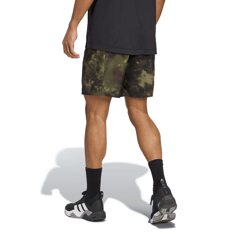 adidas - Men's Train Essentials Seasonal All Over Print 7 Inch Shorts (JV7245-7IN)
