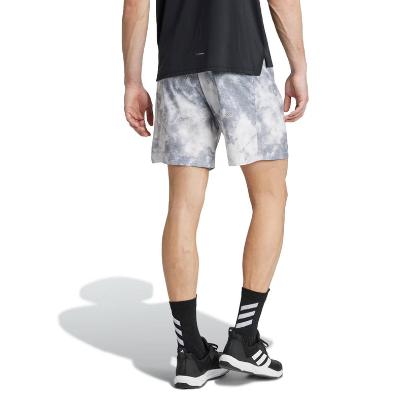 adidas - Men's Train Essentials Seasonal All Over Print Shorts (JW9710-7IN)