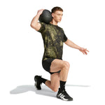adidas - Men's Train Essentials Seasonal All Over Print T-Shirt (JV7234)