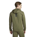 adidas - Men's Train Essentials Seasonal Full Zip Hoodie (JV7244)