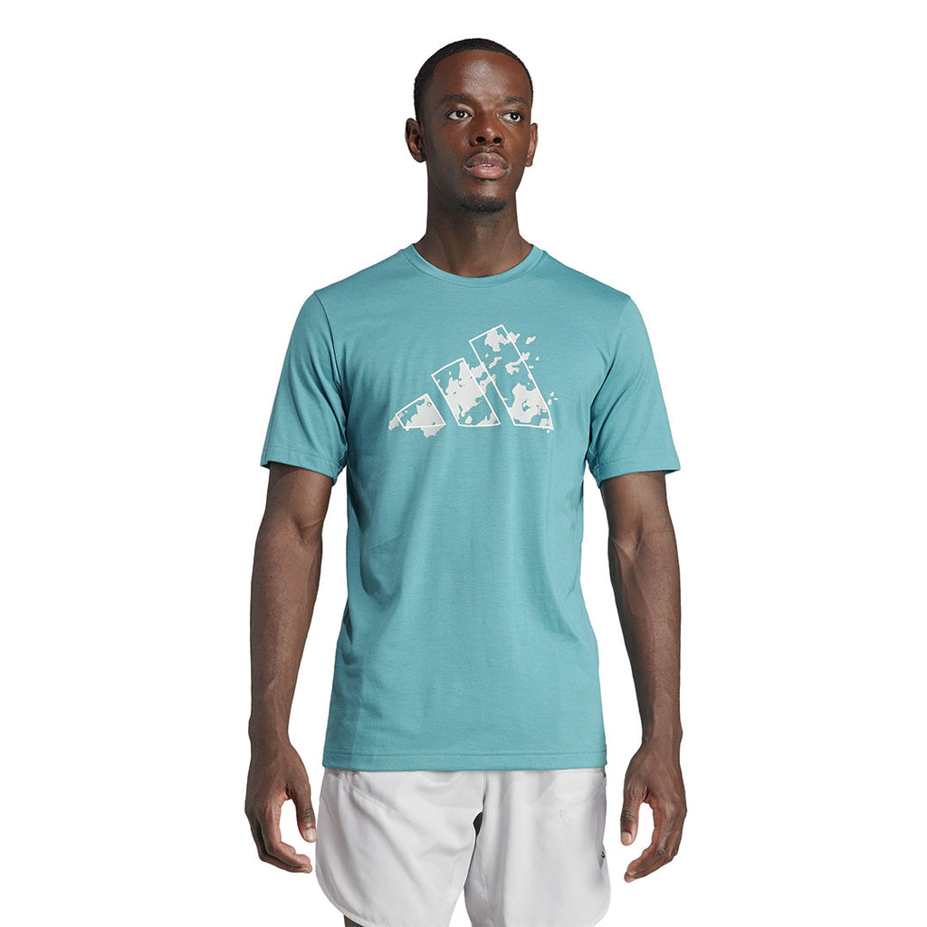 adidas - T-shirt graphique saisonnier Train Essentials pour hommes (HZ3114) 