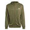 adidas - Men's Train Essentials Seasonal Training Full Zip Hoodie (IJ9613)