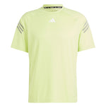 adidas - T-shirt d'entraînement Train Icons à 3 bandes pour hommes (IJ8124) 