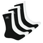 adidas - Men's Trefoil 6 Pack Crew Socks (BH6437)