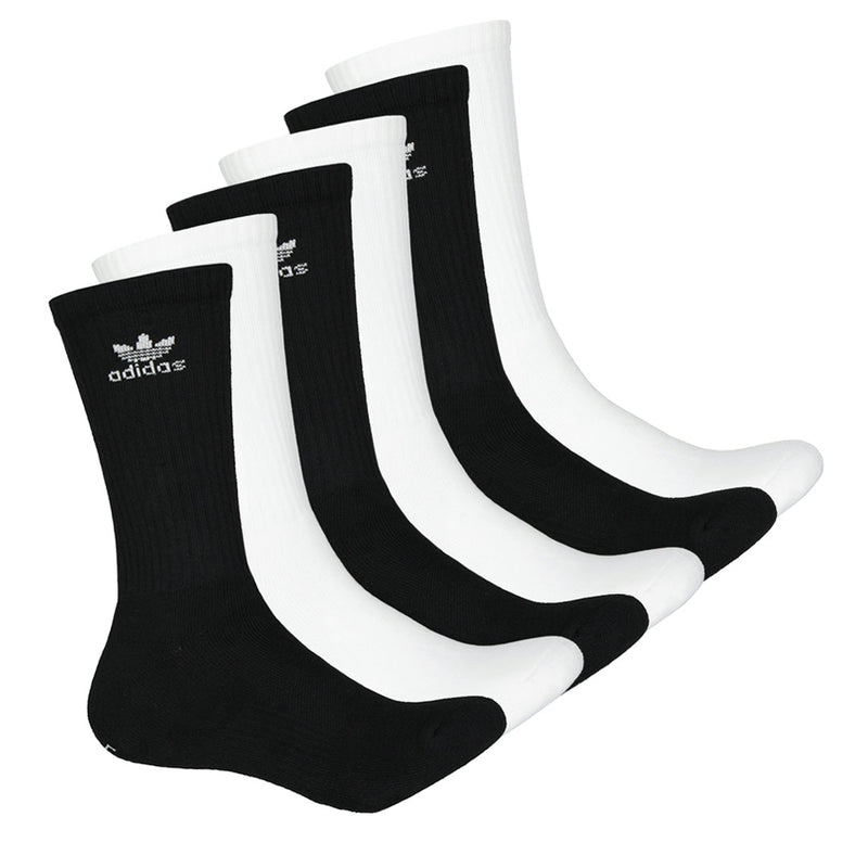 adidas - Men's Trefoil 6 Pack Crew Socks (BH6437)