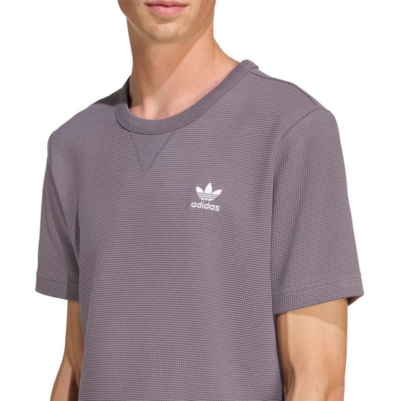 adidas - Men's Trefoil Essentials Waffle T-Shirt (JW3512)